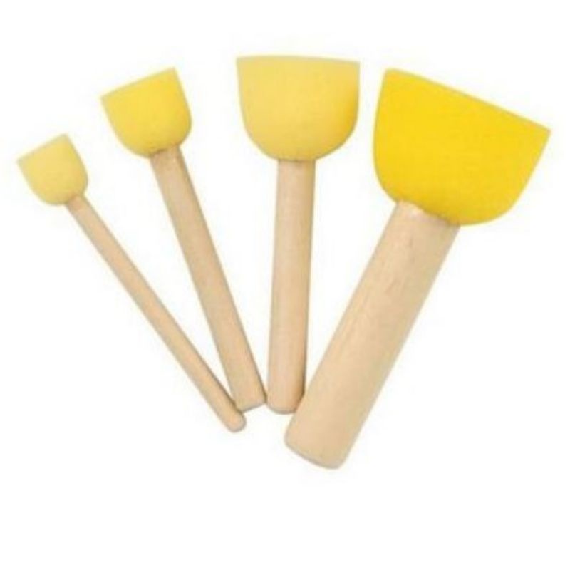 

Spons cup 4 pcs type 905 V-tec / Foam Sponge Brush 4 pcs V-tec Untuk Meratakan