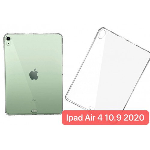 SBT-001 New Ipad Air 4 2020 10.9 Inch Soft Back Case / Tablet Silikon Bening Clear Transparant