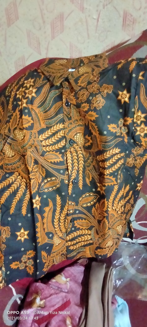 Couple Batik Ayah Anak/batik Anak/hem Batik Anak Cowok