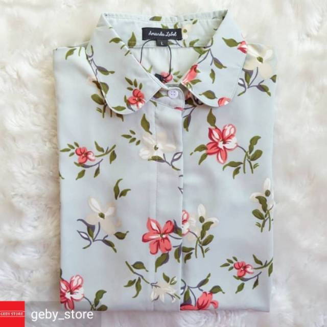 KEMEJA WANITA-KEMEJA LENGAN PANJANG-BAJU KULIAH-OUTFIT