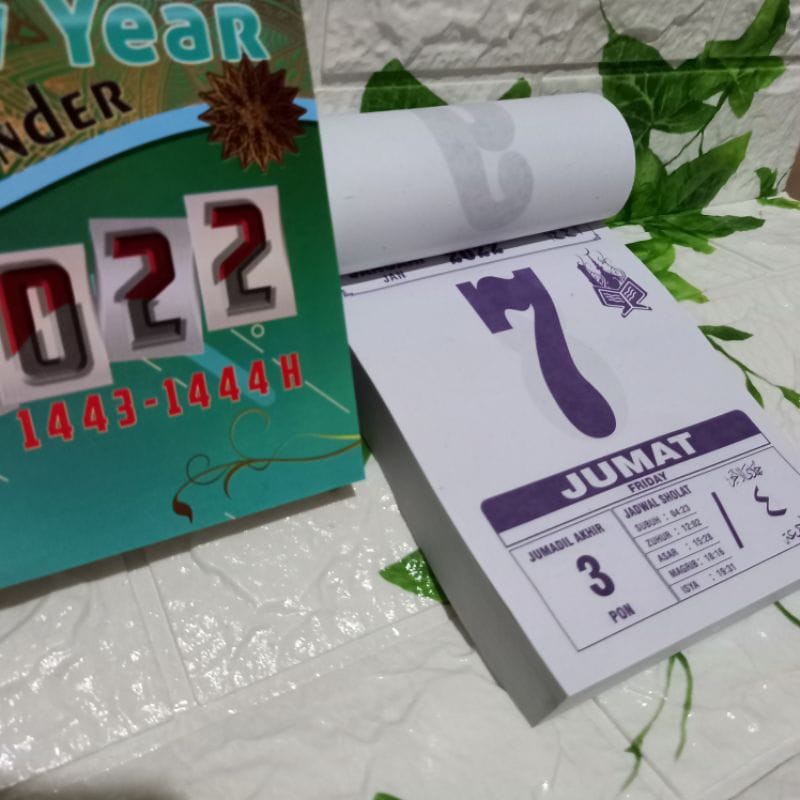 

❤️ KALENDER HARIAN SOBEK 2022 UKURAN SEDANG + JADWAL SHALAT