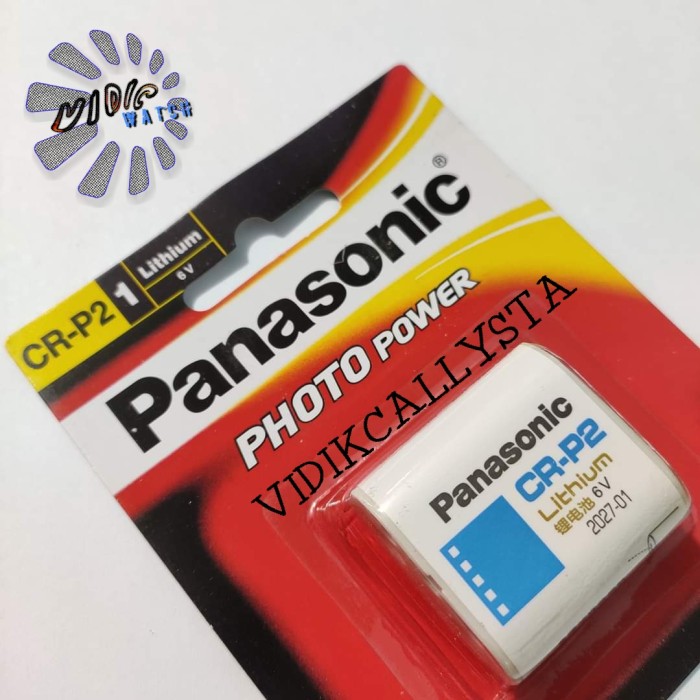 Baterai CRP2 CR-P2 CR P2 Photo Lithium Battery