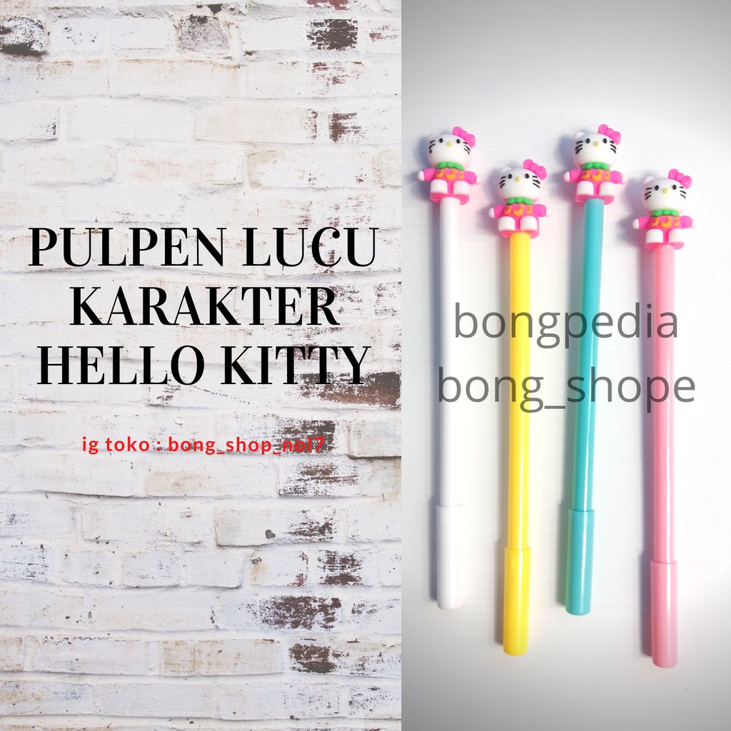 

Pulpen Lucu Karakter Hello Kitty|Pen Lucu Hello Kitty|Ballpoint Hello Kitty