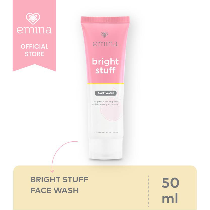 NEW !!   Emina Bright Stuff Face Wash 50ml.