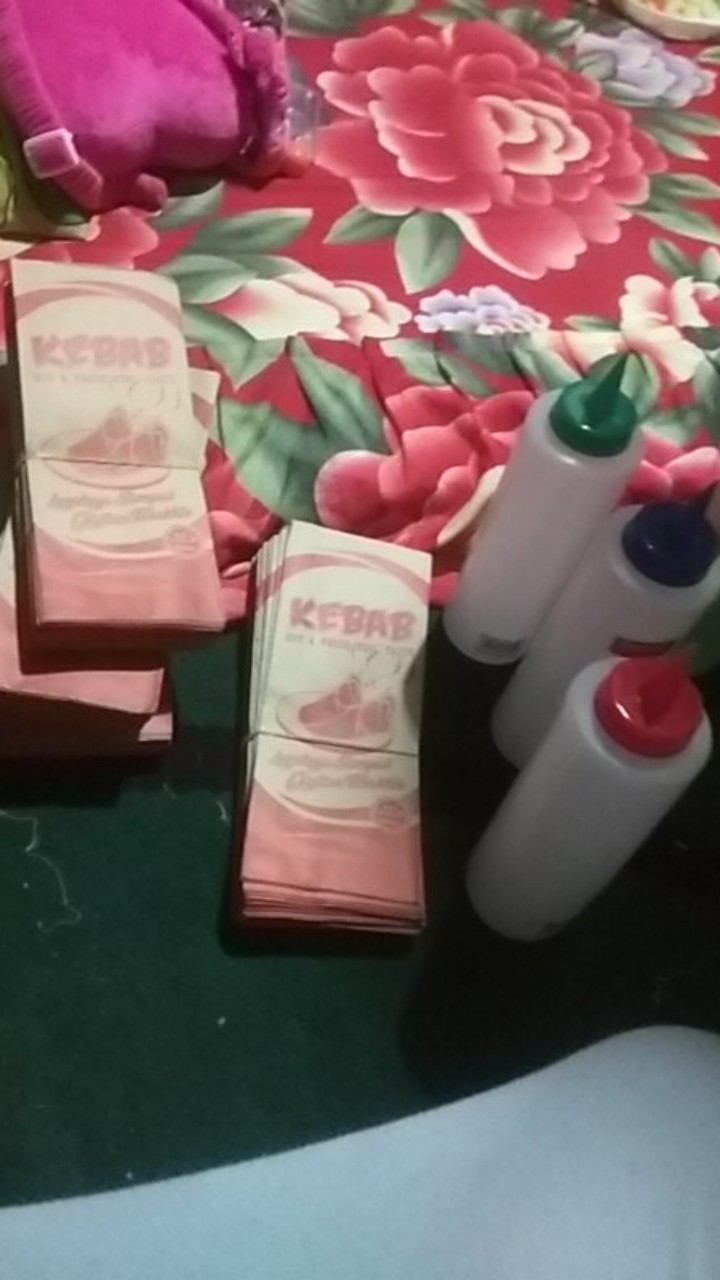 Botol Saus - Botol Ujung Lancip - Sedang