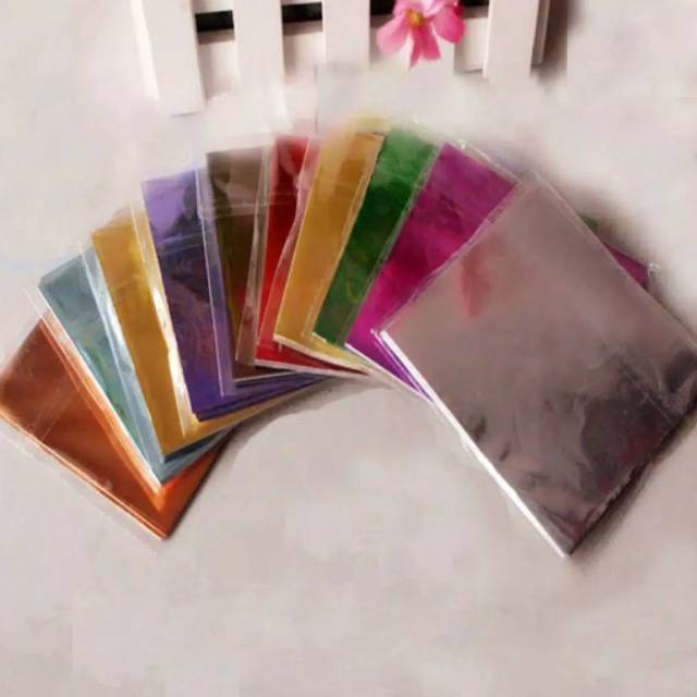 Kertas Alumunium pembungkus cokelat dan permen