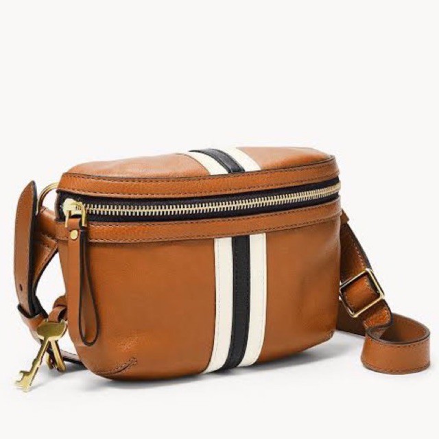tas pinggang fossil brenna belt bag