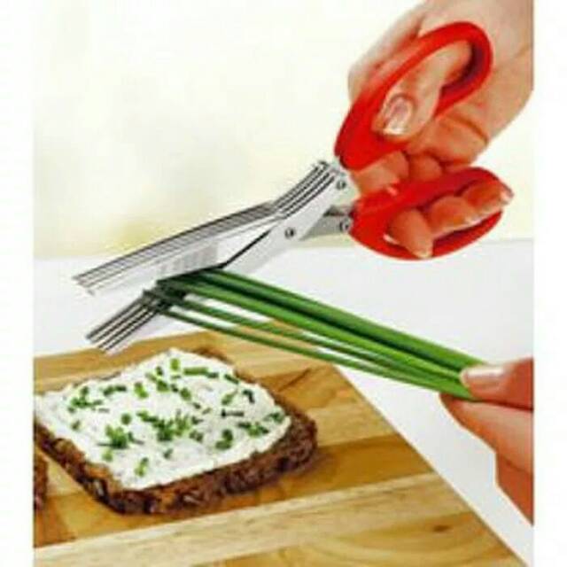 

Scissors With 5 Blade/GUNTING DAPUR LIMA LAPIS SERBAGUNA