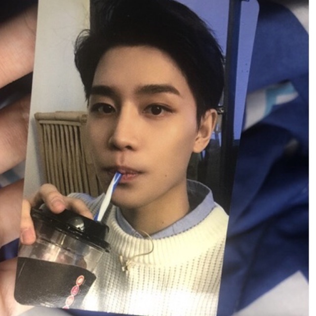 Ticket holder fanparty 2018 Taeil fp tihol nct photocard