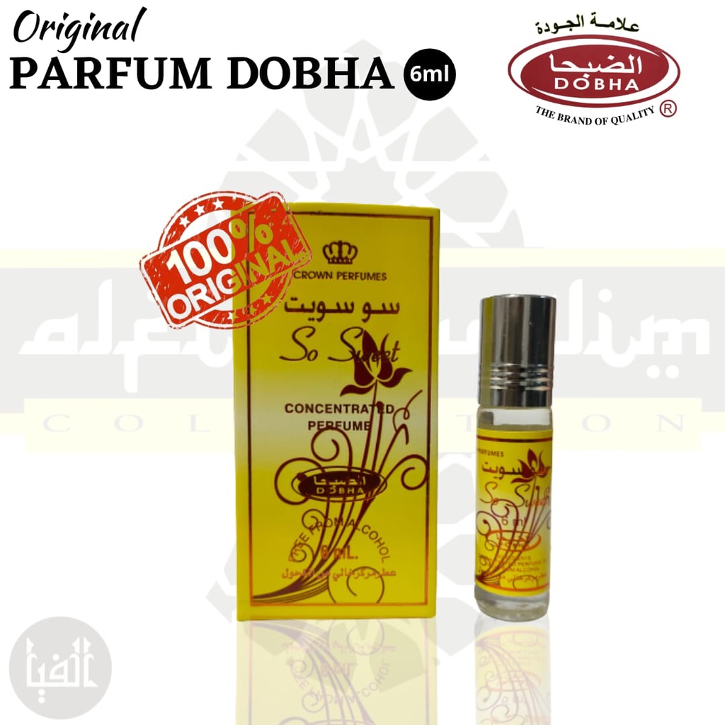 Dobha Saad Safa Parfum Minyak Wangi Non Alkohol 6ml Roll On