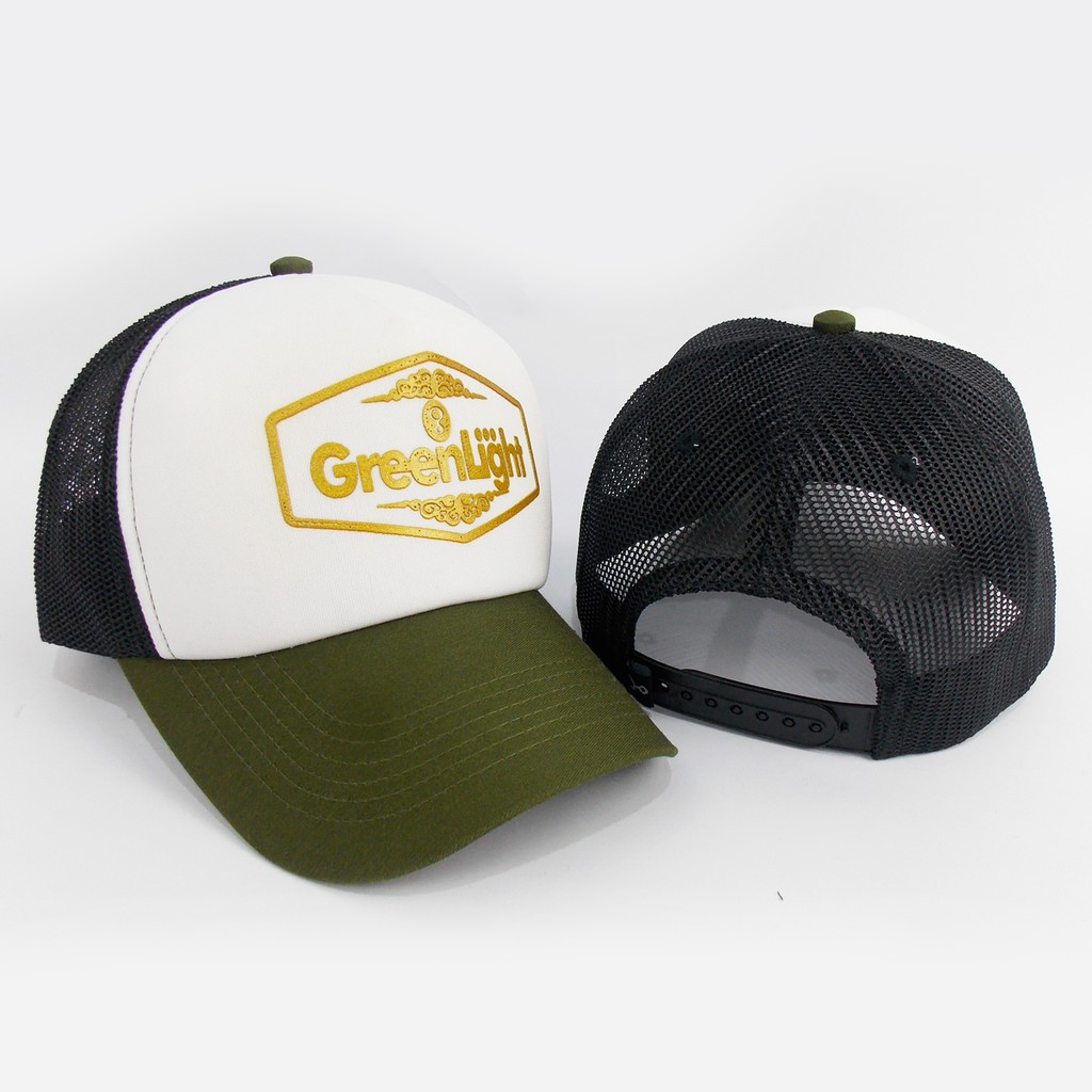 TOPI GREENLIGHT ORI 3 - TOPI DISTRO GREENLIGHT - TRUCKER GREENLIGHT - SNAPBACK GREENLIGHT - GRLT