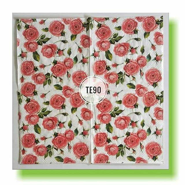 Tisu Decoupage Eropah 33x33 cm TE 90