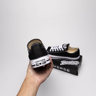 CONVERSE ALLSTAR OX LOW BLACK WHITE KUALITAS MIRROR 