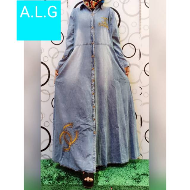 GAMIS JEANS IMPORT SULAM BORDIR