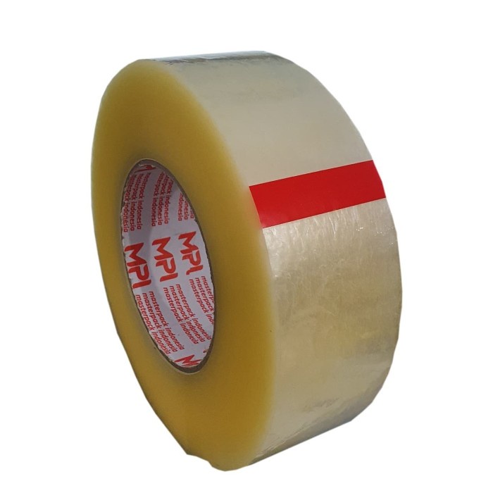 

perekat-pengikat- lakban bening-cokelat jumbo 300 meter mpi - cokelat -pengikat-perekat.