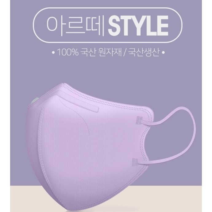 MASKER KOREA KF94 ARTE 5 PCS 4 POLY // MASKER STRAP KOREA // Refill Filter KOREA