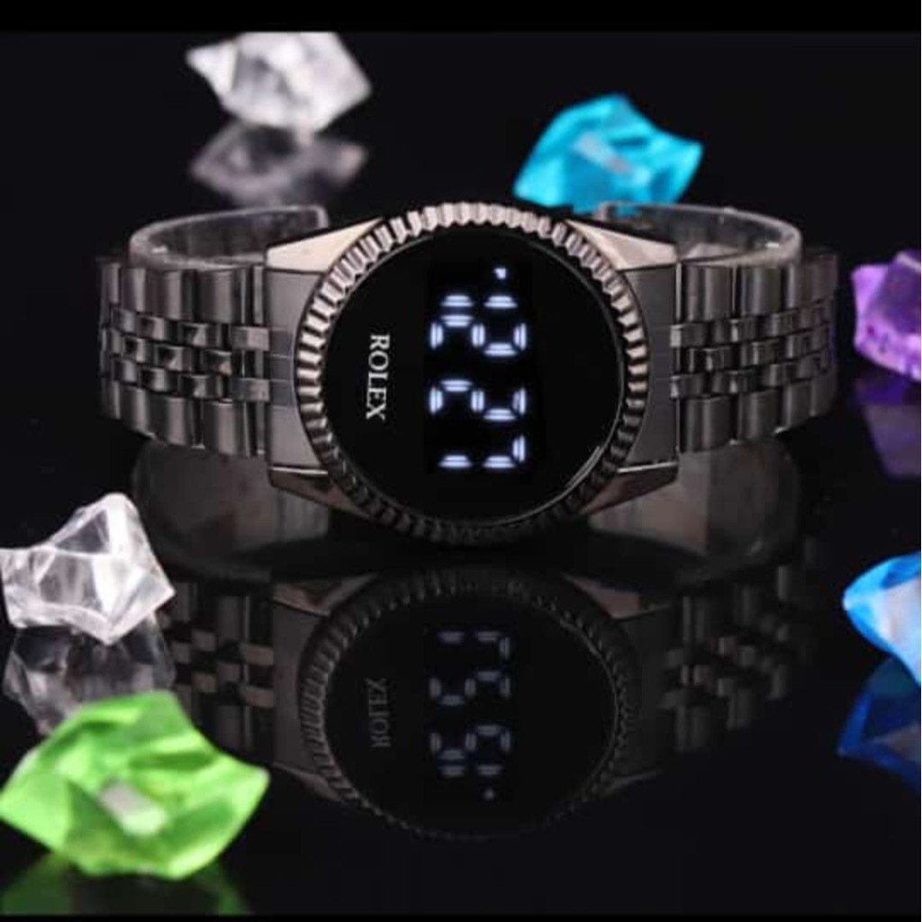 JAM TANGAN PRIA TERBARU 2021 TOUCH WATCH LED WATCH DIGITAL RLX-45