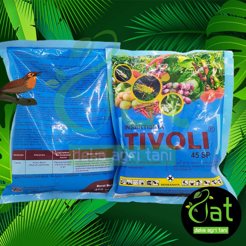 INSEKTISIDA SISTEMIK TIVOLI 45SP 400GRAM