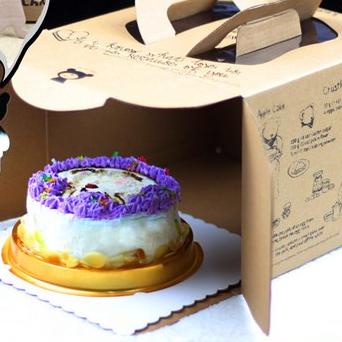 

box cookies kotak packing karton kue gift kotak hiasan lucu cake tart