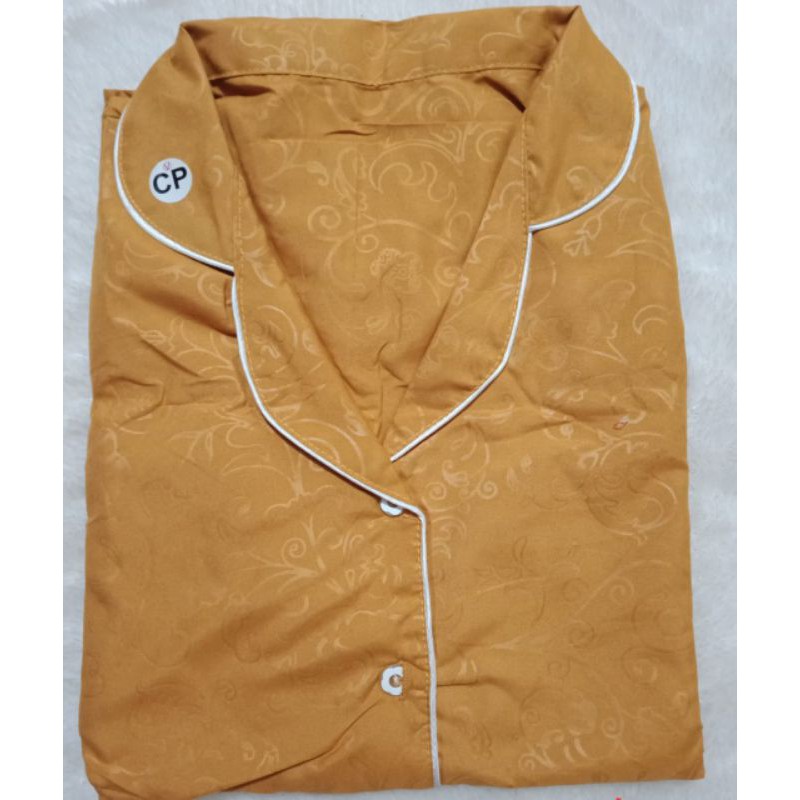 LoverFashion Cp Piyama ABG Embos& karakter-Kuning