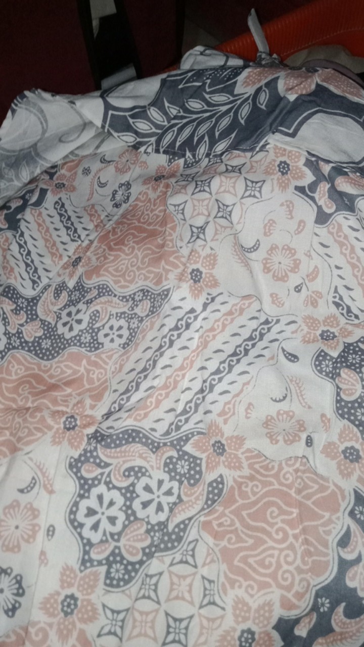 Batik Wanita Kekinian Blouse Batik Brokat Batik Kombinasi Seno Parang Susun