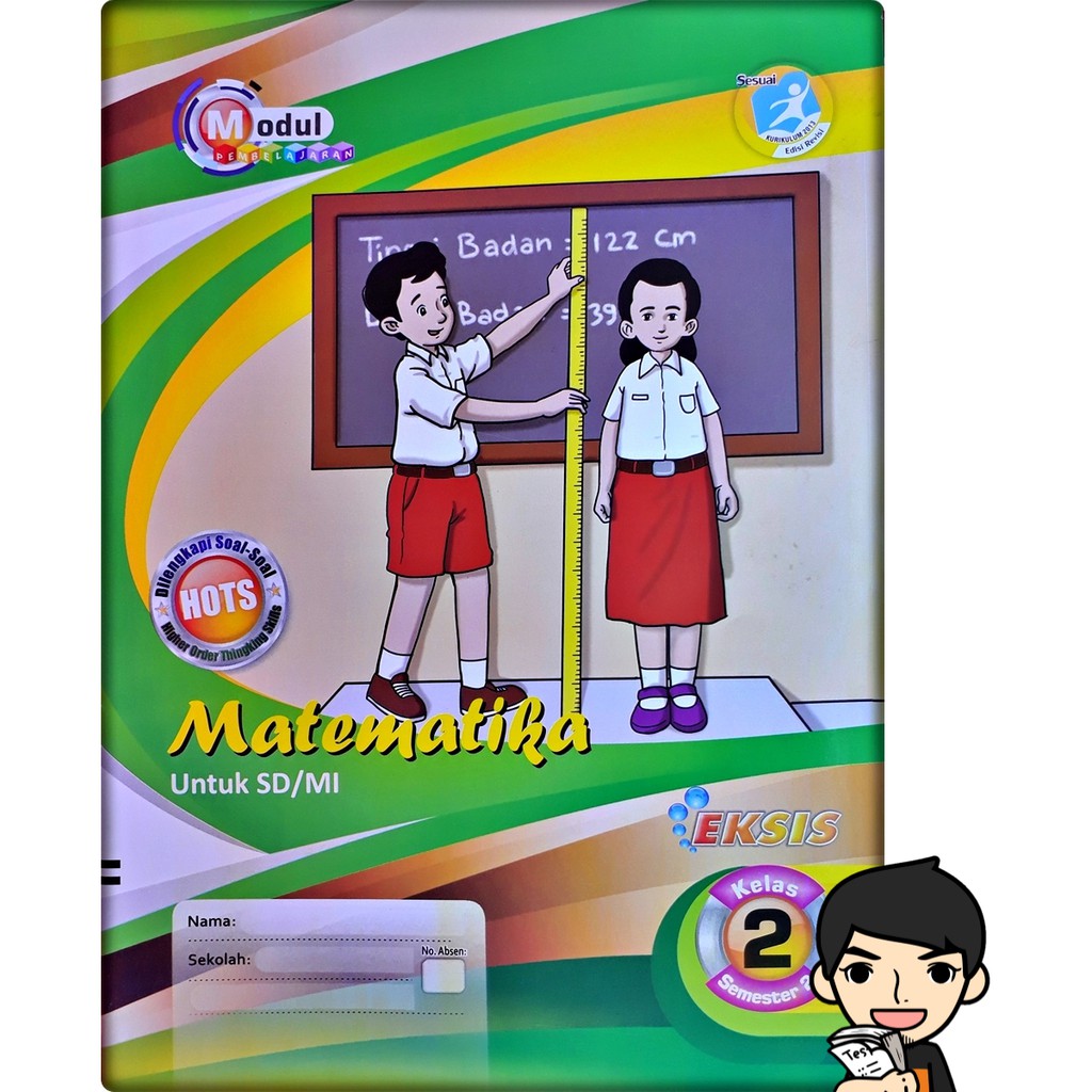 Lks Matematika Sd Mi Kelas 1 2 3 4 5 6 Semester 2 2020 2021 Eksis Eceran Shopee Indonesia