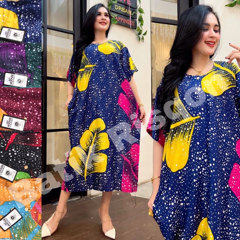 DASTER JUMBOO SOFTY KEKINIAN RAYON LD 120 LENGAN PENDEK BAHAN ADEM BUSUI BUMIL BEST SELLERo-DJ LISKA
