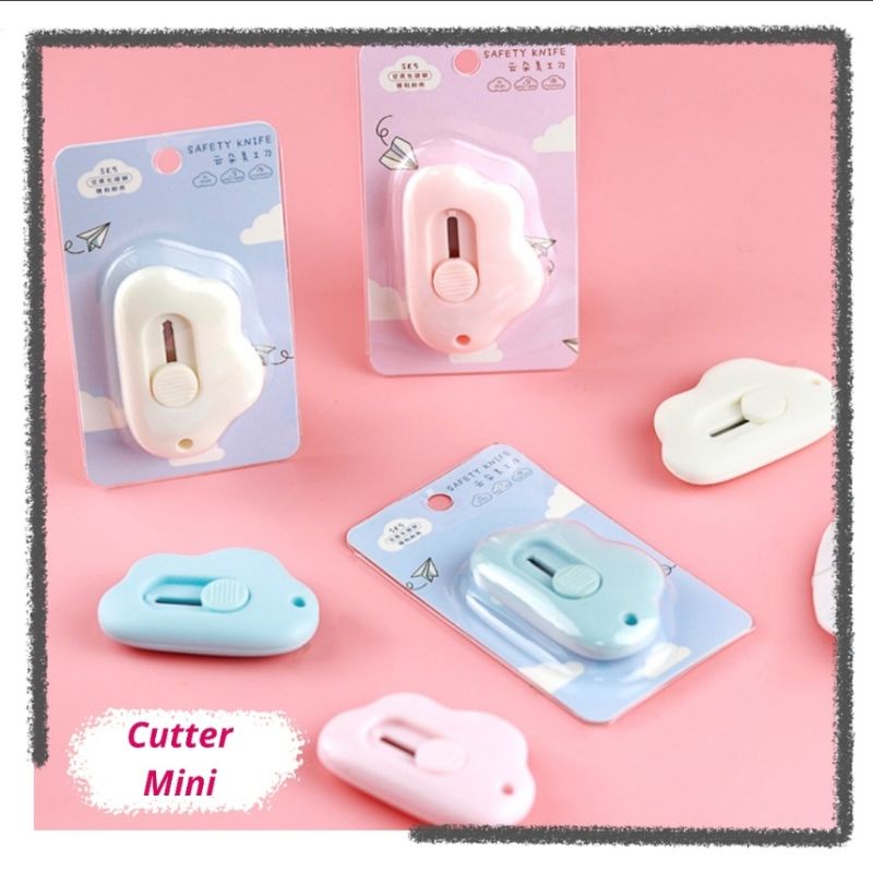 

PISAU PEMOTONG KERTAS MINI PORTABLE / CUTTER MINI UNTUK ALAT TULIS KANTOR