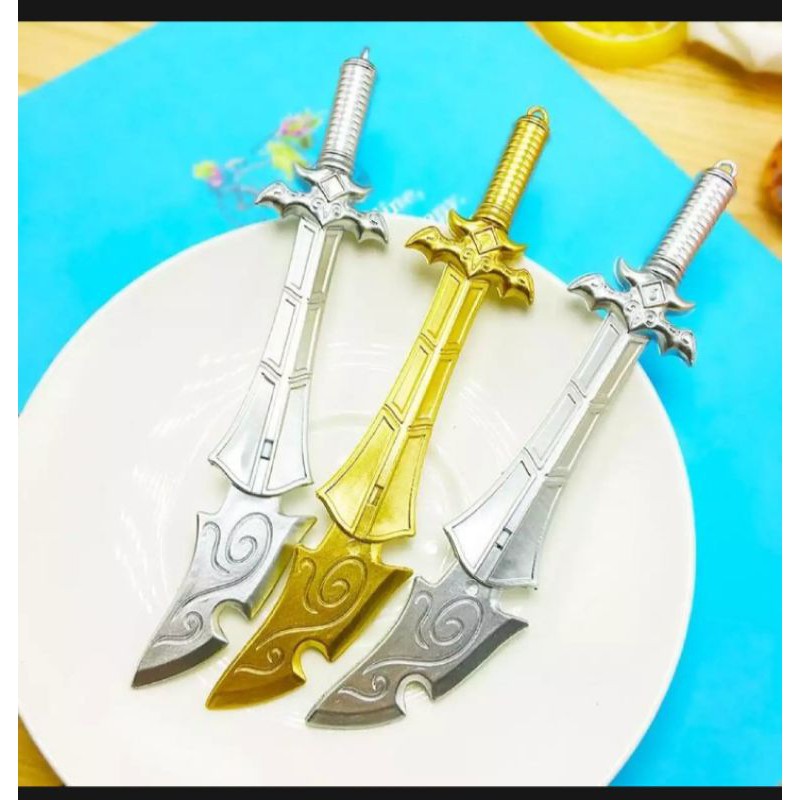 

1 pcs pulpen karakter bentuk pedang