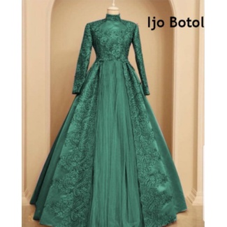 HOPYLOVY - JUMBO Maxi Dress Nurlela / GAMIS BRUKAT PREMIUM