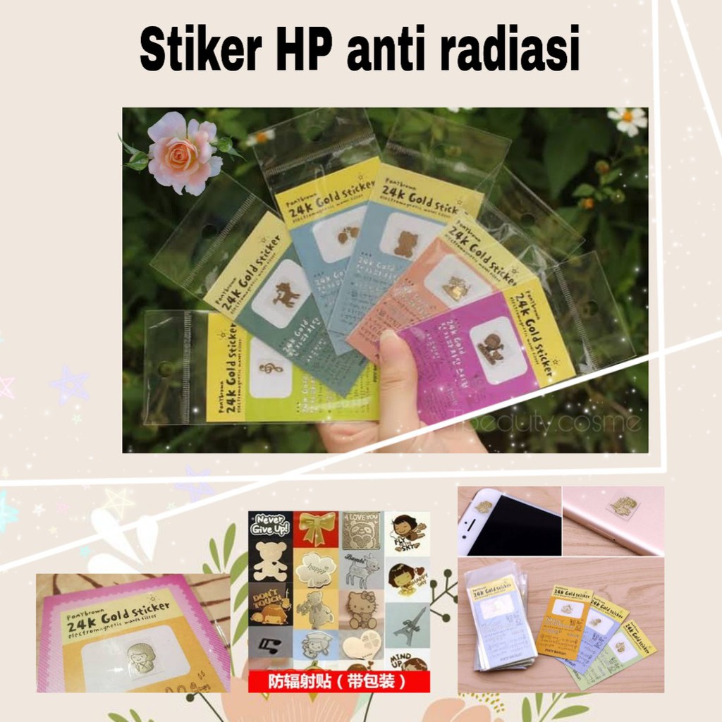 STIKER HP ANTI RADIASI GELOMBANG ELEKTROMAGNETIK STIKER LOGAM ANTI RADIASI MURAH ORIGINAL