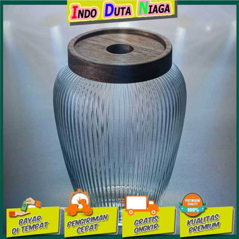 IDN TOOLS - Noolim Toples Kaca Penyimpanan Makanan Glass Storage Jar - HC102