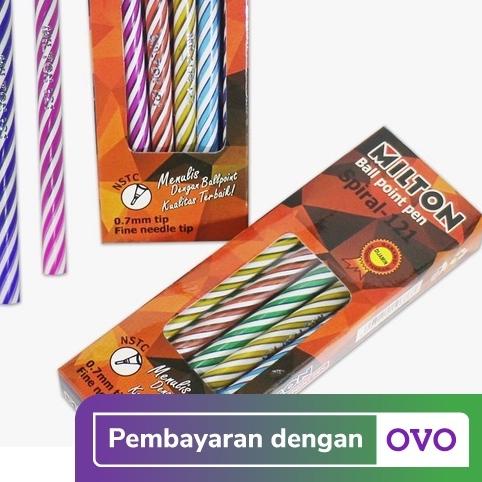 

➻ Ball Pen / Pulpen / Pena Milton 121 / Direct fill BLACK INK ➾