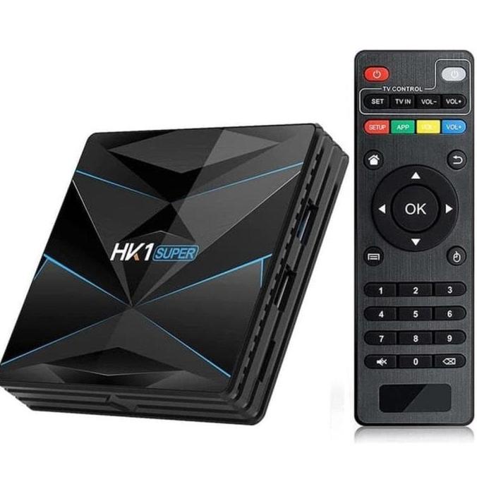 ANDORID TV BOX OTT HK1 SUPER RAM 4GB ROM 32GB 64GB RK3318 DLNA-AIRPLAY