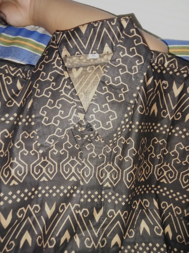Size M L Xl Xxl Xxxl Bswart Batik Hrb026 Kenongo Hem Pendek Padi Pekalongan M L Xl Batik Pria Murah