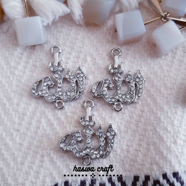 Konektor Allah Charm Sambung Liontin Allah