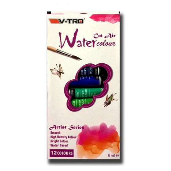 

Cat Air Watercolour V-TRO - Isi 12 Warna