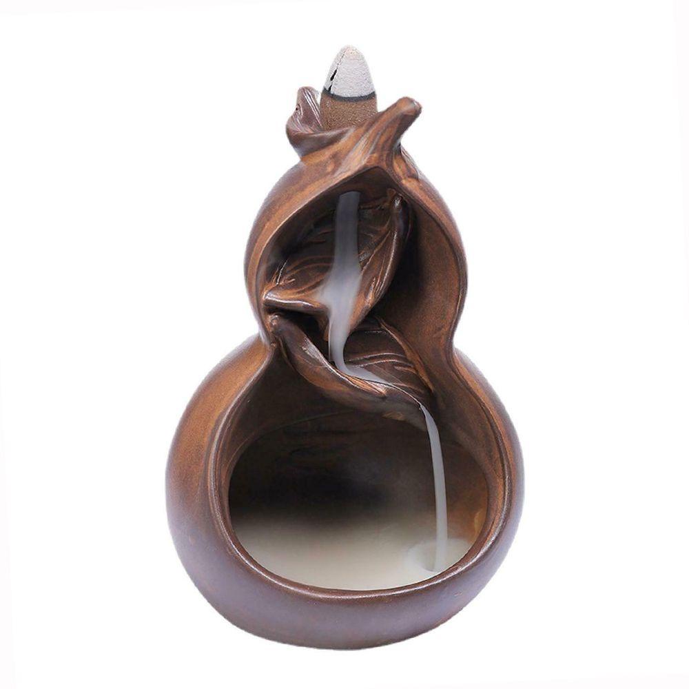 Solighter Incense Burner Kerajinan Tangan Meditasi Keramik Tungku Aromaterapi