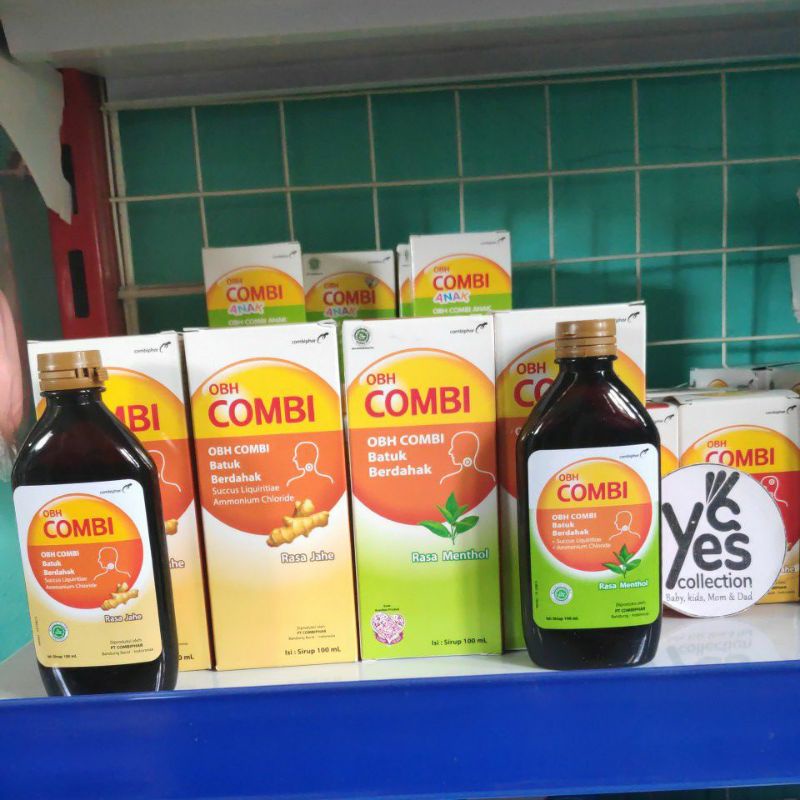 Obat OBH Combi Batuk Berdahak Anak Dewasa 100ml Botol Rasa Jahe Menthol