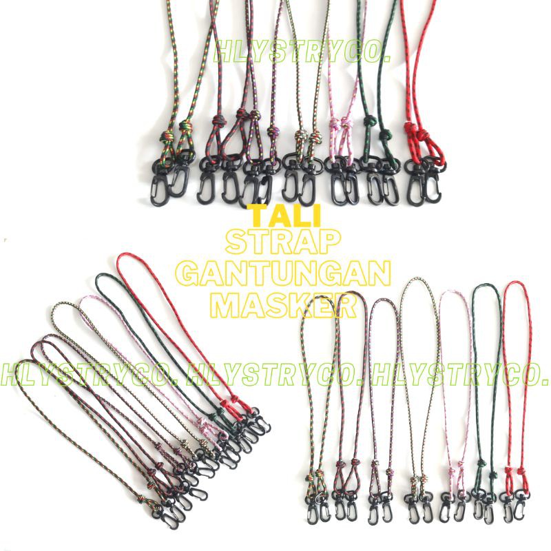 Kalung Strap Gantungan Masker Tali Strap Gantungan Masker Strap Gantungan Masker Wajah