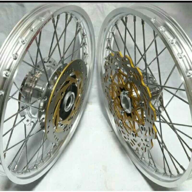 velg ninja R/RR jari jari tapak lebar Rosi 17 185/215