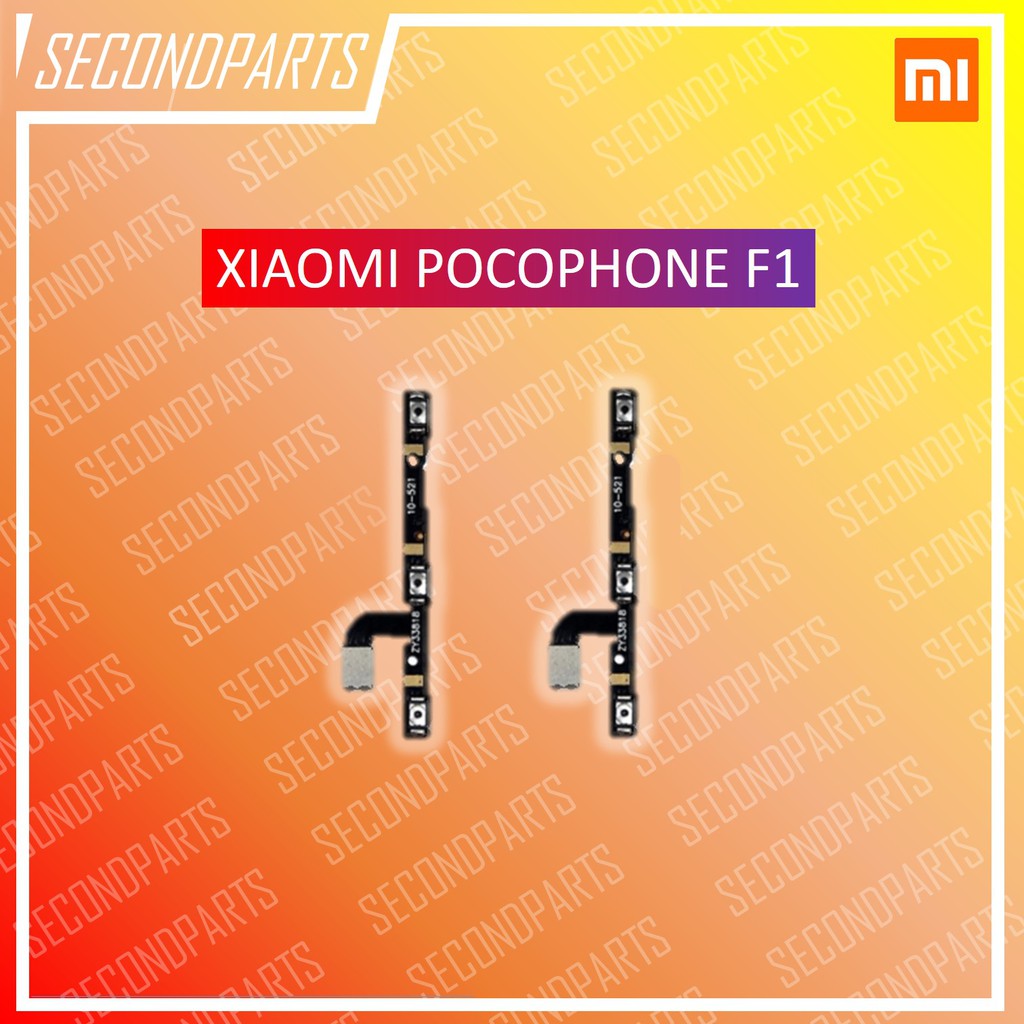 FLEXIBLE ON OFF TOMBOL POWER XIAOMI POCOPHONE F1 ORIGINAL