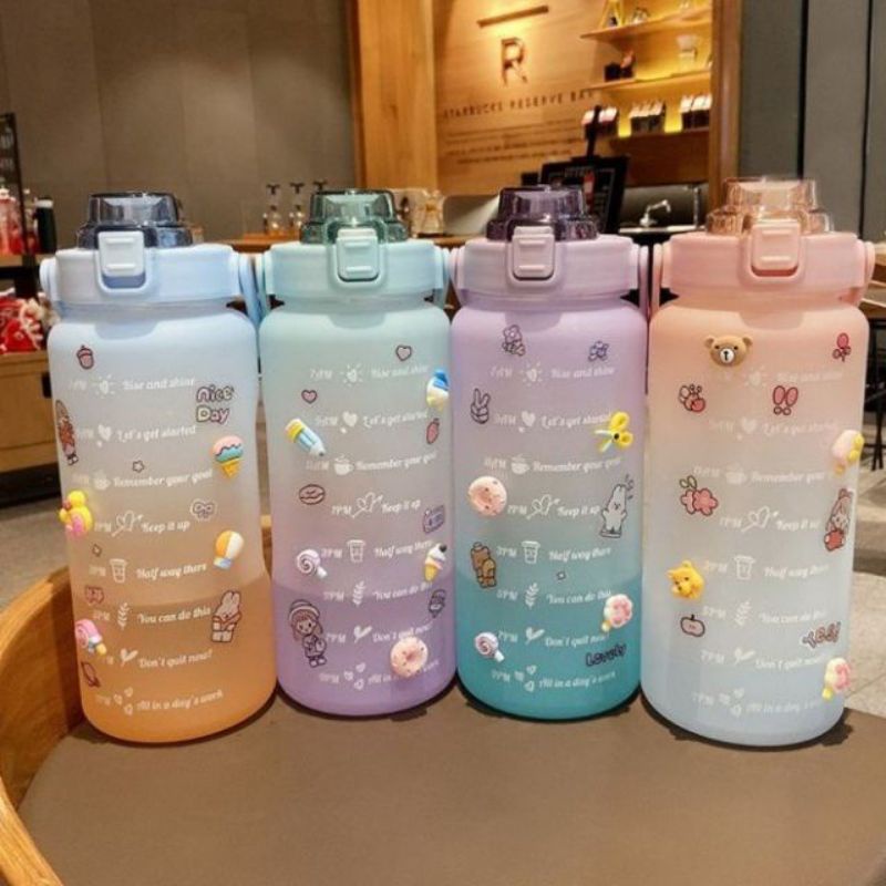 botol minum 2L viral