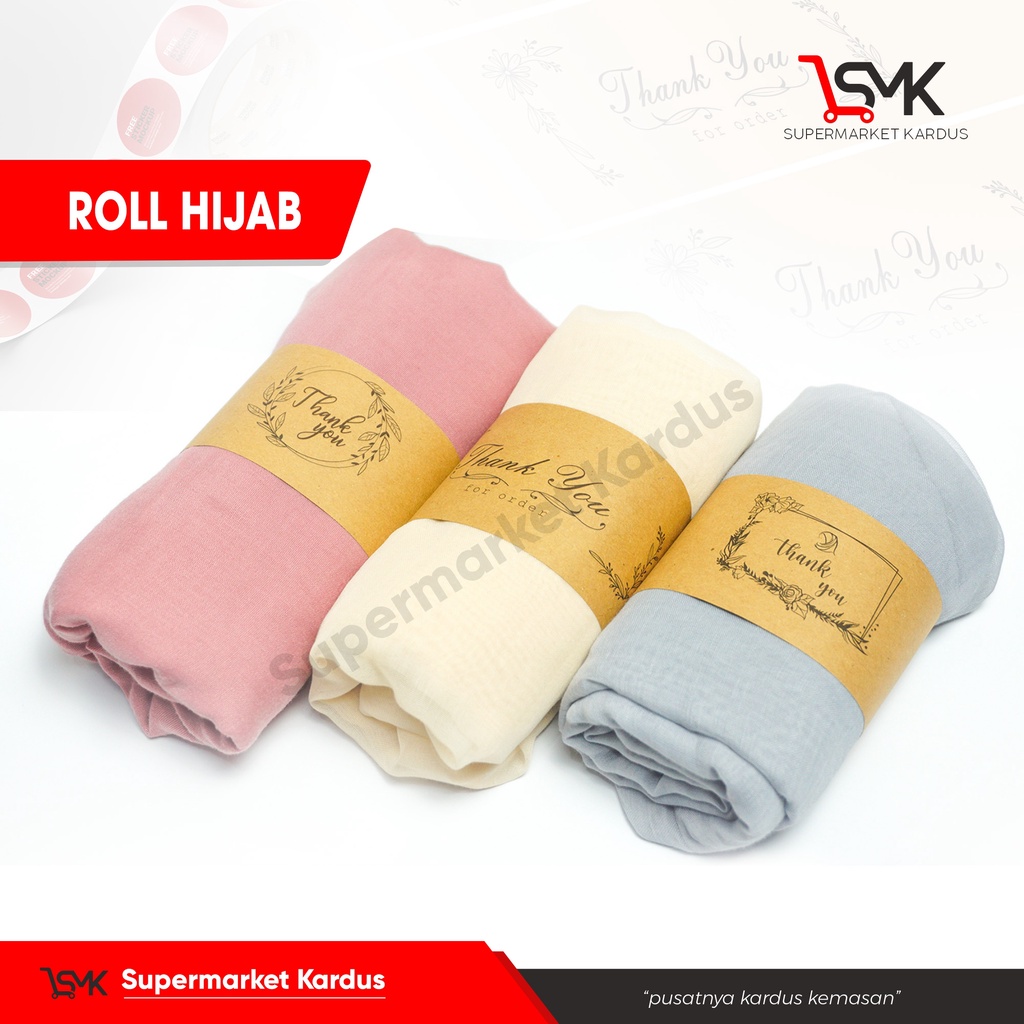 

Roll Label Hijab 5x30 cm -Supermarket Kardus rollhijab/labelhijab