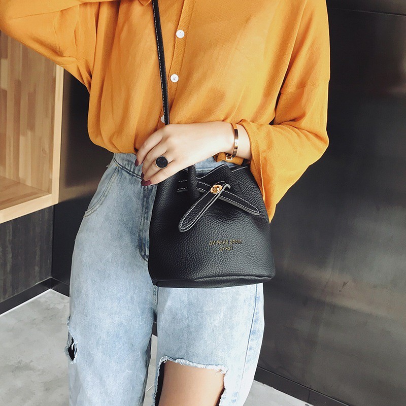 Mini Shoulder Bag Tas Selempang Serut Kecil Wanita - MS001