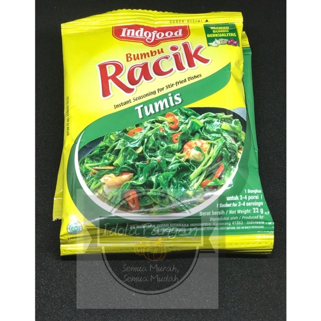 

Racik Tumis 3 x 20gr