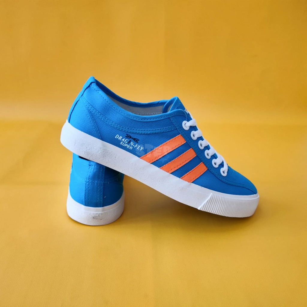 Sepatu Dragonfly Falcon Biru Turkish (Turquoise)