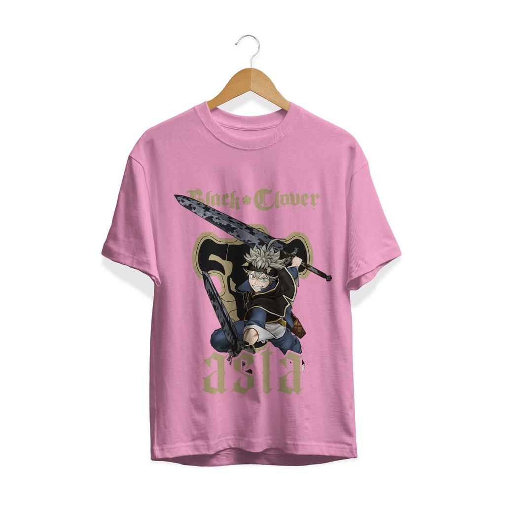 T-SHIRT KAOS DISTRO ANIME BLACK CLOVER MANGA JAPAN