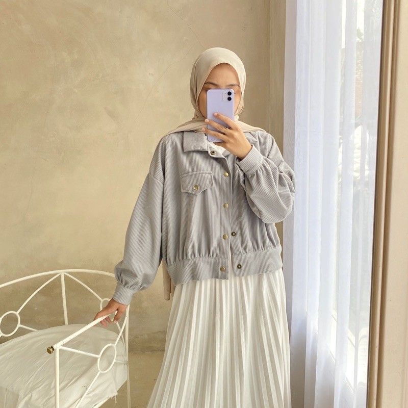 Corduroy Jacket by edmee-Silver