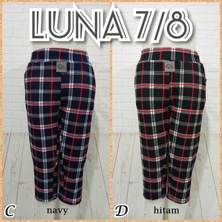  C01 CELANA  LUNA 7 8  SLIM CELANA  PENDEK WANITA  MURAH 